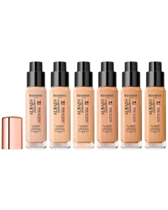 Bourjois Always Fabulous 24HRS Extreme Resist Foundation Pack Of 3