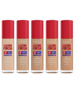 Rimmel Lasting Finish 35HR Hydration Boost Foundation Pack Of 3