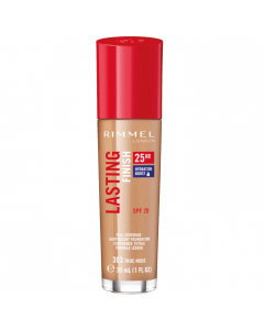 Rimmel Lasting Finish 25HR Hydration Boost Foundation 303 True Nude Pack Of 3