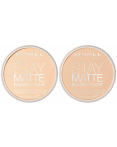 Rimmel Stay Matte Lightweight Mattifying Powder Pack Of 3