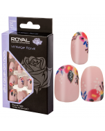 Royal Vintage Floral Nail Tips Pack Of 6