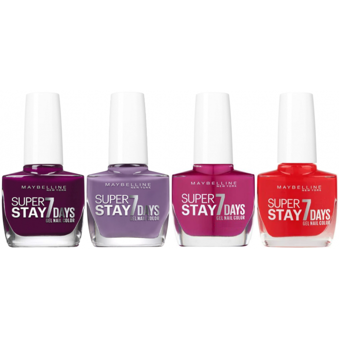 Maybelline Super Stay 7 Days Gel Nail Colour Polish Pack Of 15