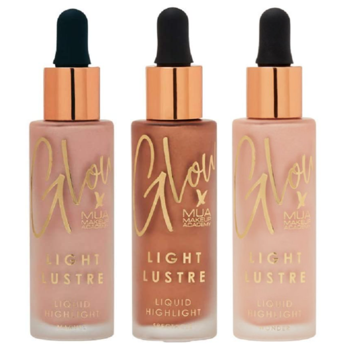 mua light lustre liquid highlighter